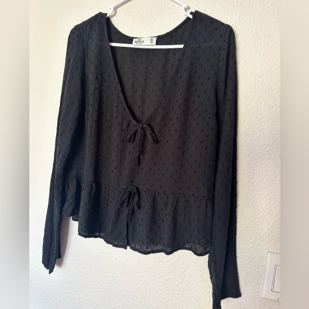 Hollister Long Sleeve Blouse size Medium